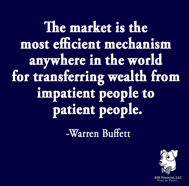 Key to Prevailing Through Stock Market Declines: A Quote