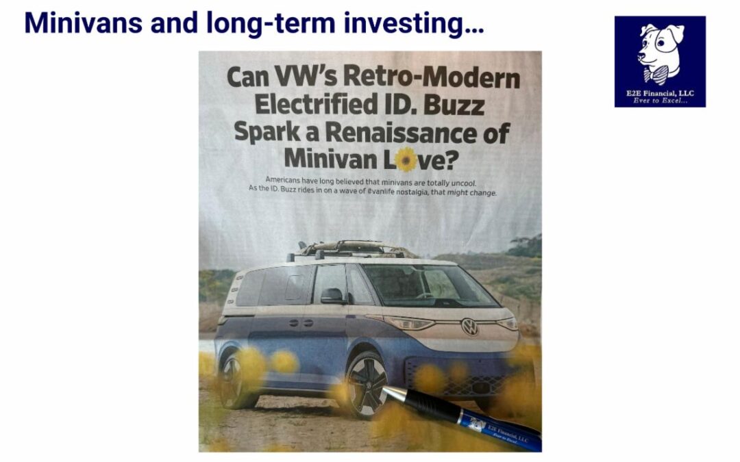 Minivans and long-term investing…